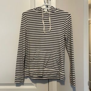 Old Navy striped hoodie- lightweight